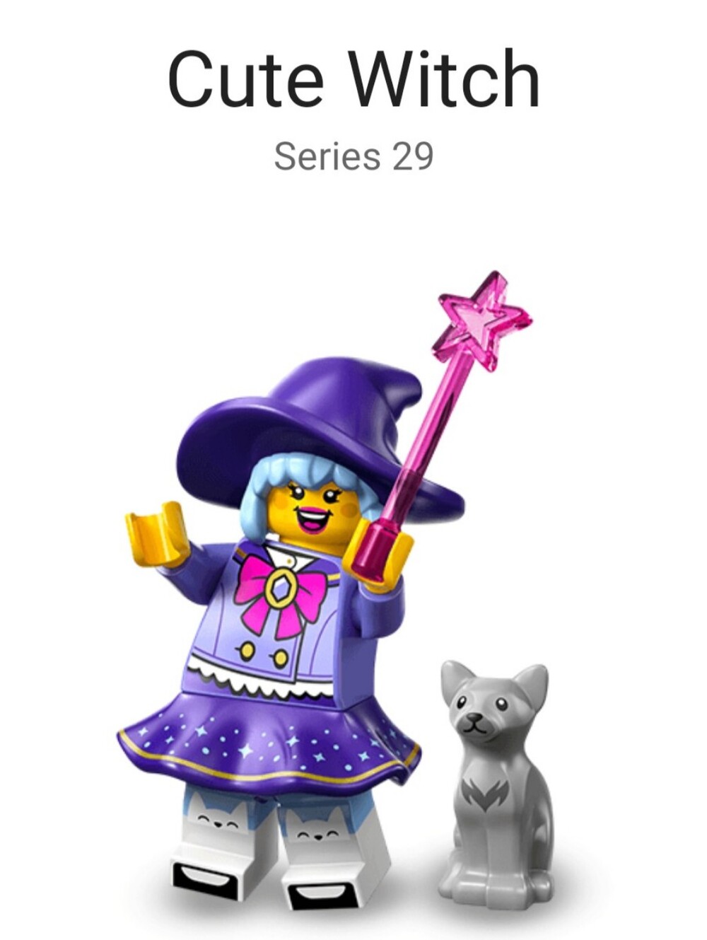 Lego 71052 Cute Witch Series 29 Minifigures NWT Building Toy Set